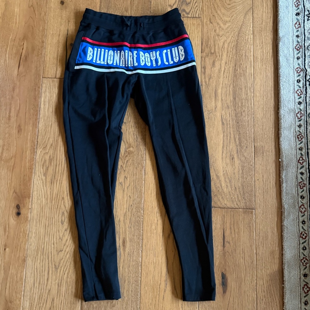 Billionaire Boys Club Black and Blue Athletic Leggings